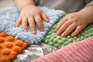 Child Sensory Play Texture Development Activity