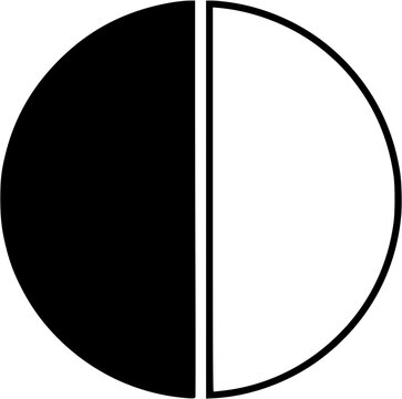 High Contrast Low Vision Accessibility Mode Icon
