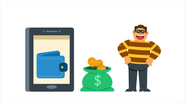 Pick Pocket Of Electronic Wallet