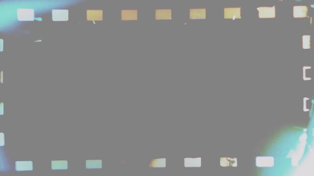 Film strip border frame