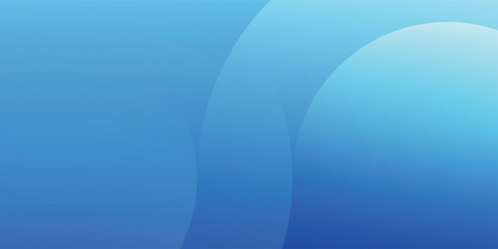 Abstract blue background with overlapping circles and soft color gradients for modern UI design vector illustration