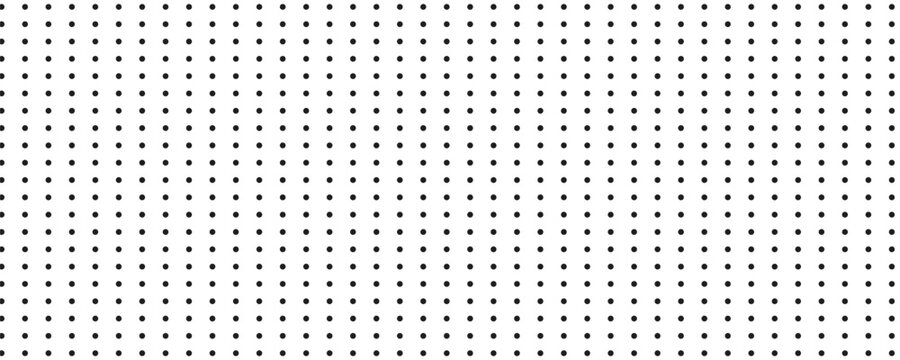 Abstract halftone dotted background. Black polka dot pattern vector. Halftone texture with dots print. Black and White victor illustration