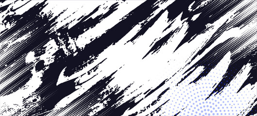 Tire tracks background for rally, drift, motocross, off-road and other auto and motorsport. Black tire marks on a white background with a worn effect and splashes of dirt. Vector isolated texture © Rohman