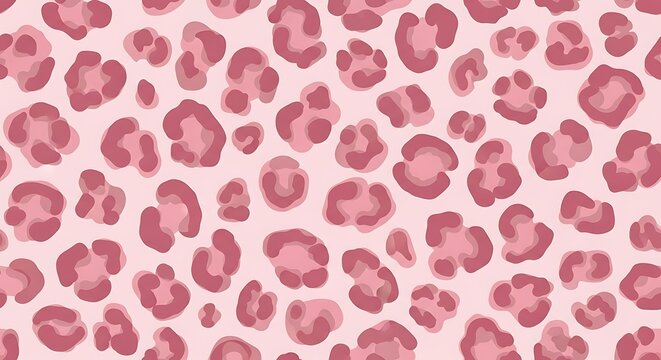 Pink leopard print background
