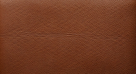 Fototapeta premium Cream and brown leather texture macro background with natural grain detail, soft premium material surface, elegant minimal aesthetic backdrop with realistic leather texture