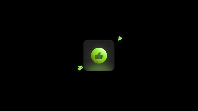 Neon Social Media Lower Thirds for Video Production