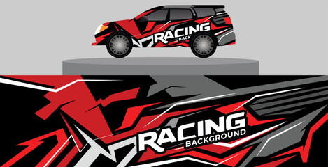 car sticker design, abstract car wrap template, car decal wrap design, car livery template design