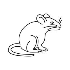 Fototapeta premium Mouse Icon