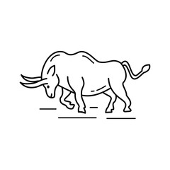 Bull Icon