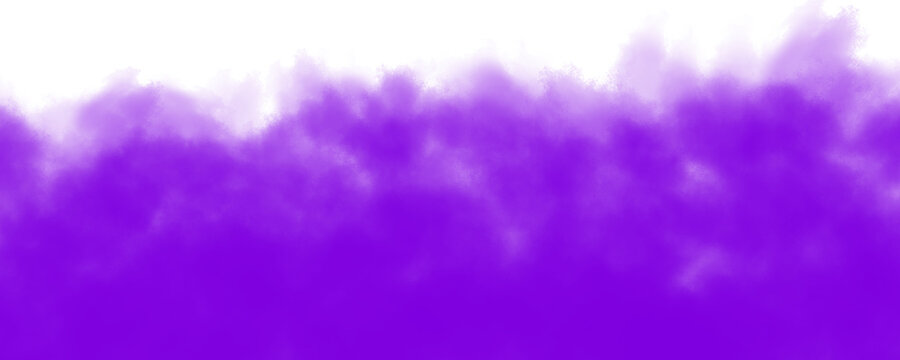 Purple smoke effect overlay, vibrant violet mist texture for creative backgrounds