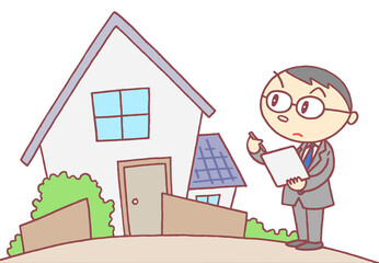 生活のイラスト - 不動産鑑定・不動産鑑定士・訪問査定