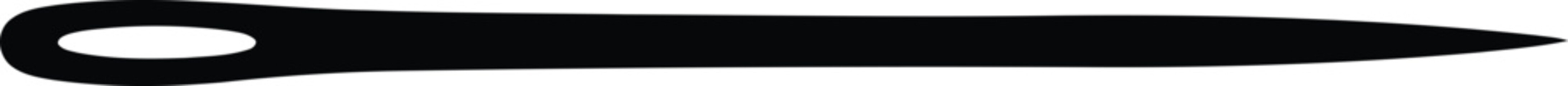 Obraz premium Isolated sewing needle macro detail sharp point threading eye precision crafting tool for tailoring and embroidery vector