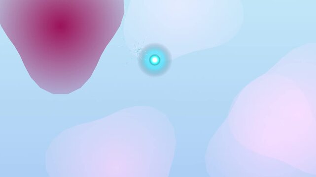 Abstract blue background design with bubbles and circular waves creates a vector art illustration of underwater ocean light and nature patterns for a sea wallpaper backdrop
