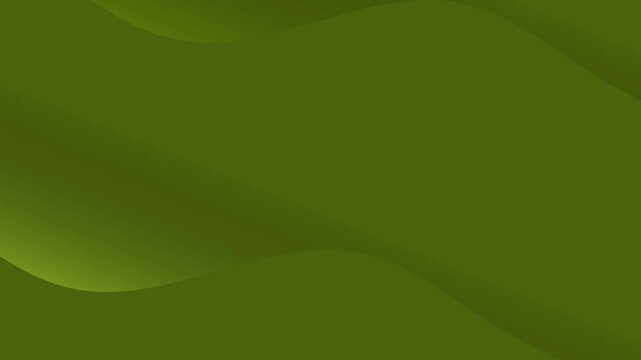 Abstract green background with flowing waves and light textures creates a modern digital art pattern featuring curved lines and eco energy for a nature-inspired wallpaper design