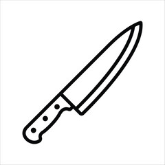 knife icon vector design template