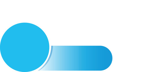 Obraz premium Abstract blue vector background with glossy arrow and blank label banner design for web business template