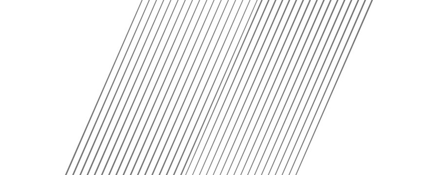 Diagonal lines gray on white background, stripes grid, mesh pattern with dashes