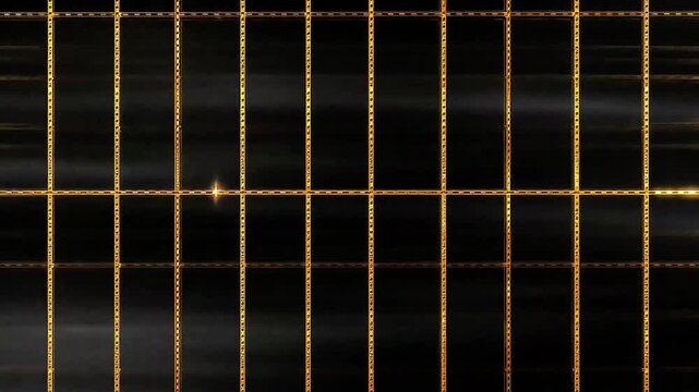 A seamless black and white metal grid pattern featuring a square tile texture and vector illustration design for a modern 3d mosaic wallpaper backdrop