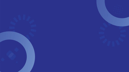 Fototapeta premium Blue background light blue circles geometric