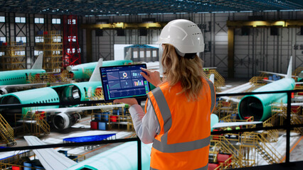 Aerospace Engineer Using SCADA Software