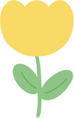 튤립 꽃 일러스트