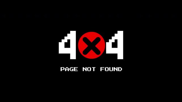 Error 404 page message ideal for websites, blogs, or techrelated content needing a creative way to display errors.