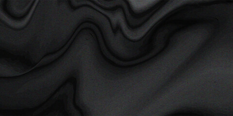 Obraz premium Black luxury fabric background with copy space