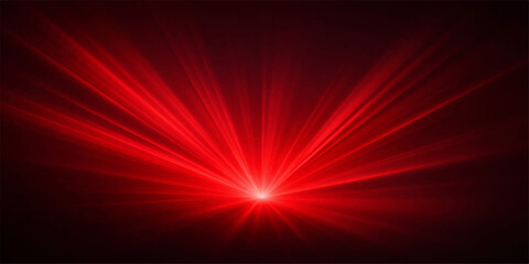 A bright red abstract background features a glowing star burst explosion with fiery energy rays and a shimmering light texture creating a dynamic motion blur pattern for a celestial wallpaper design