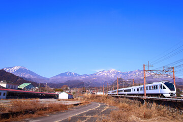 日光市　東武日光駅へ向かうスペーシアＸ
