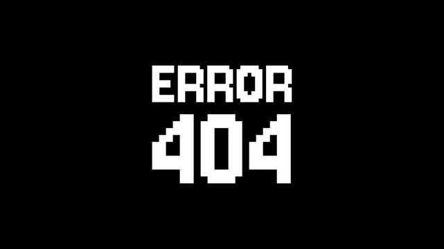 Error 404. Suitable for web design, technology blogs, coding presentations, and error concept illustrations.