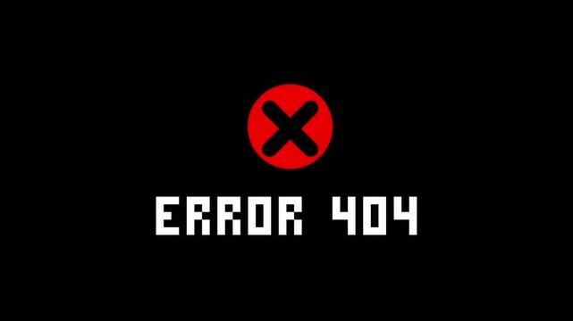 Error 404 text suitable for website under construction or maintenance page design with modern aesthetic.