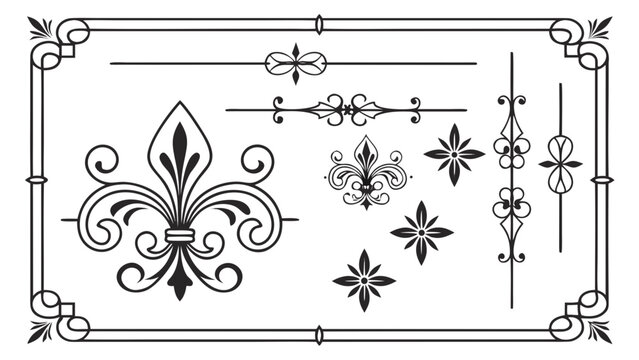 Gemini said

Ornate set of black wrought iron gate, fence, and frame vectors featuring vintage floral scrolls, swirl patterns, and decorative leaf elements in a classic silhouette style