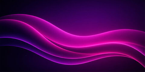 A smooth purple abstract background features flowing silk waves and light pink curves in a luxury satin texture design for an elegant wallpaper backdrop © PIXEL