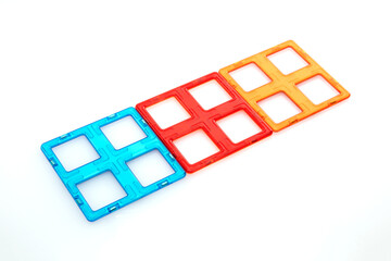 Magnetic STEM Train Model for Creative Development