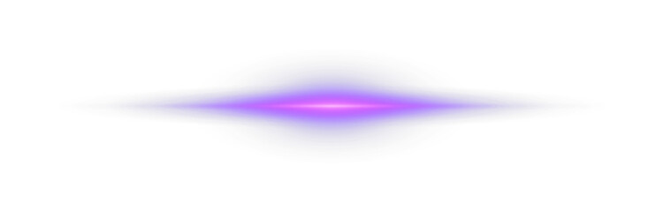 Fototapeta premium Futuristic Glowing Horizontal Light Line with Radiant Shine and Neon Energy Streak, Isolated Radiant Light Beam Illustration with Shimmer and Energy Glow on Transparent Background