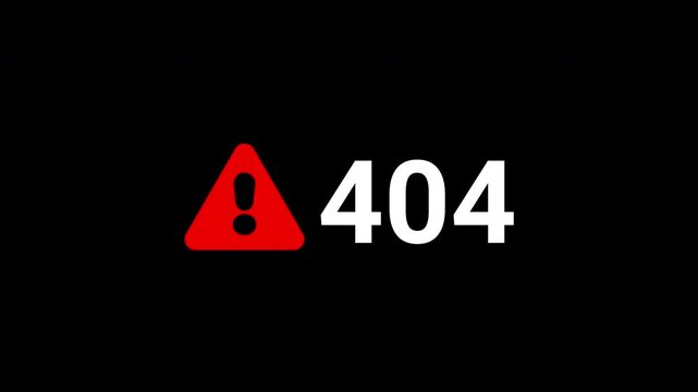 Error 404 number symbolize a page error message ideal for web design or technologyrelated concepts.