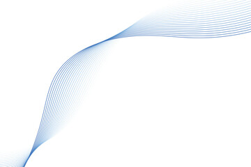 Fototapeta premium abstract blue wave background