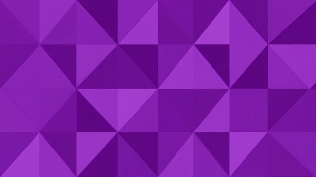 Seamless abstract geometric wallpaper featuring a purple and pink mosaic pattern of triangular shapes and vector polygon textures for a modern decorative backdrop design