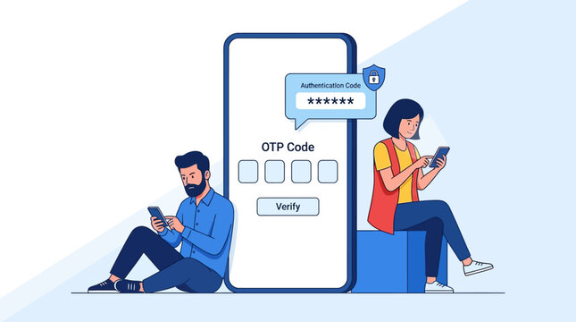Mobile OTP Verification and Two-Factor Authentication for Secure Digital Access and Online Transactions
