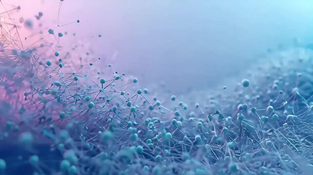 レイテンシと処理量を感じる抽象テック背景 上質なコーポレート表現の背景動画.生成AI