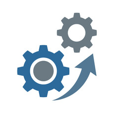 Process Optimization Gears Icon