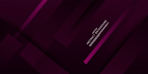 Luxurious dark purple abstract background vector template with shadows. Futuristic background with square pattern design. Eps10 vector.