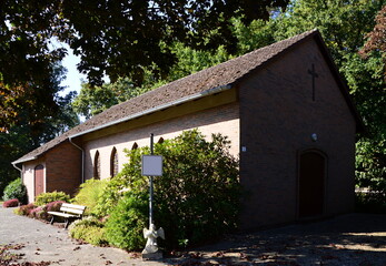 Chapel on the Cemetery in the Village Bierde, Lower Saxony