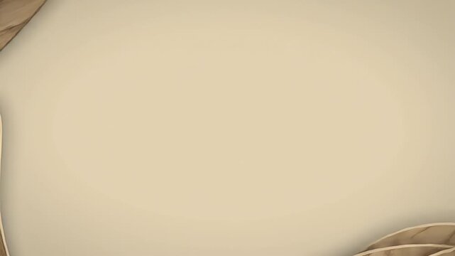 Neutral beige background.