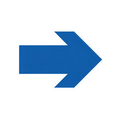 Blue share arrow icon for digital interfaces transparent background