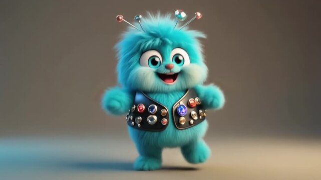 A vintage Russian matryoshka doll in a cap holds a toy figurine and a smaller doll, creating a colorful Christmas souvenir ornament and holiday gift isolated as a winter decoration