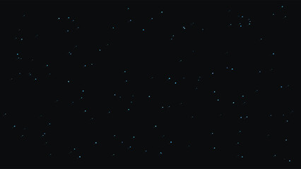 Cosmic night sky with scattered stars and subtle twinkling lights in deep space, ultra-high contrast black background, minimalist astronomical composition for sci-fi, fantasy, or digital art projects © Hera