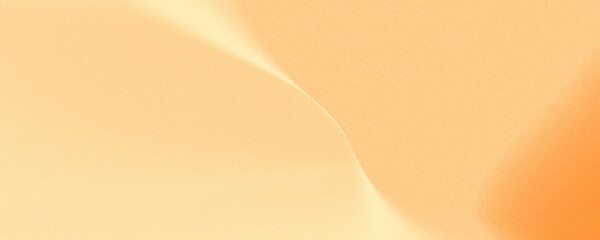 Orange, peach, and cream gradient backgrounds imbue warmth and energy with a soft matte texture and flowing curves.