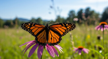 butterfly on a flower
