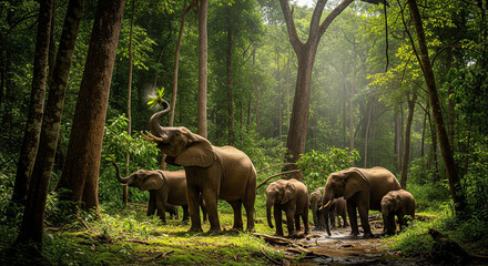Forest of elephants